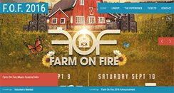 Desktop Screenshot of farmonfire.com